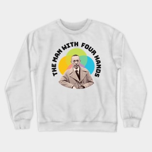 Rachmaninoff - four hands Crewneck Sweatshirt